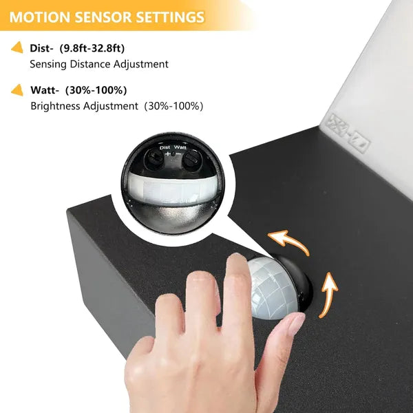 The Nore motion sensor wall light product detail