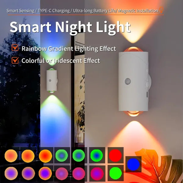The Luno 7-color night light product detail