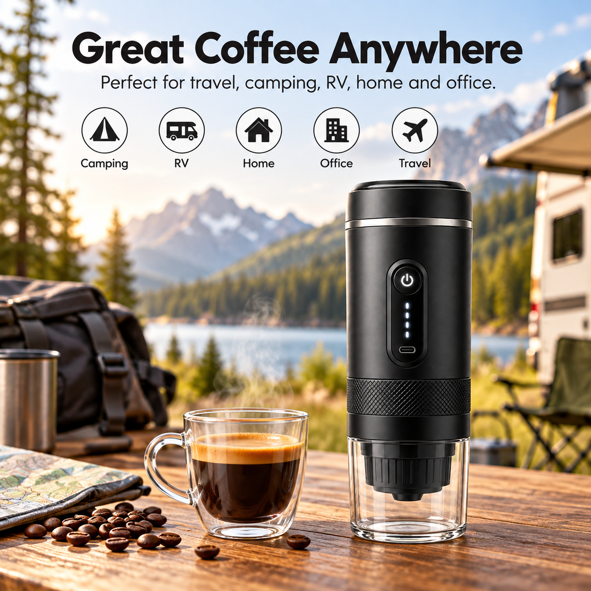 Kova Portable Espresso Maker – travel lifestyle