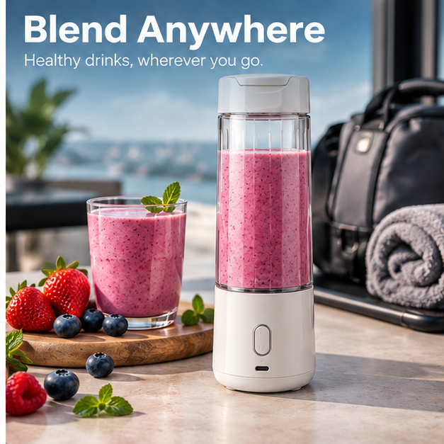 Liva Portable Blender – travel, office and gym lifestyle