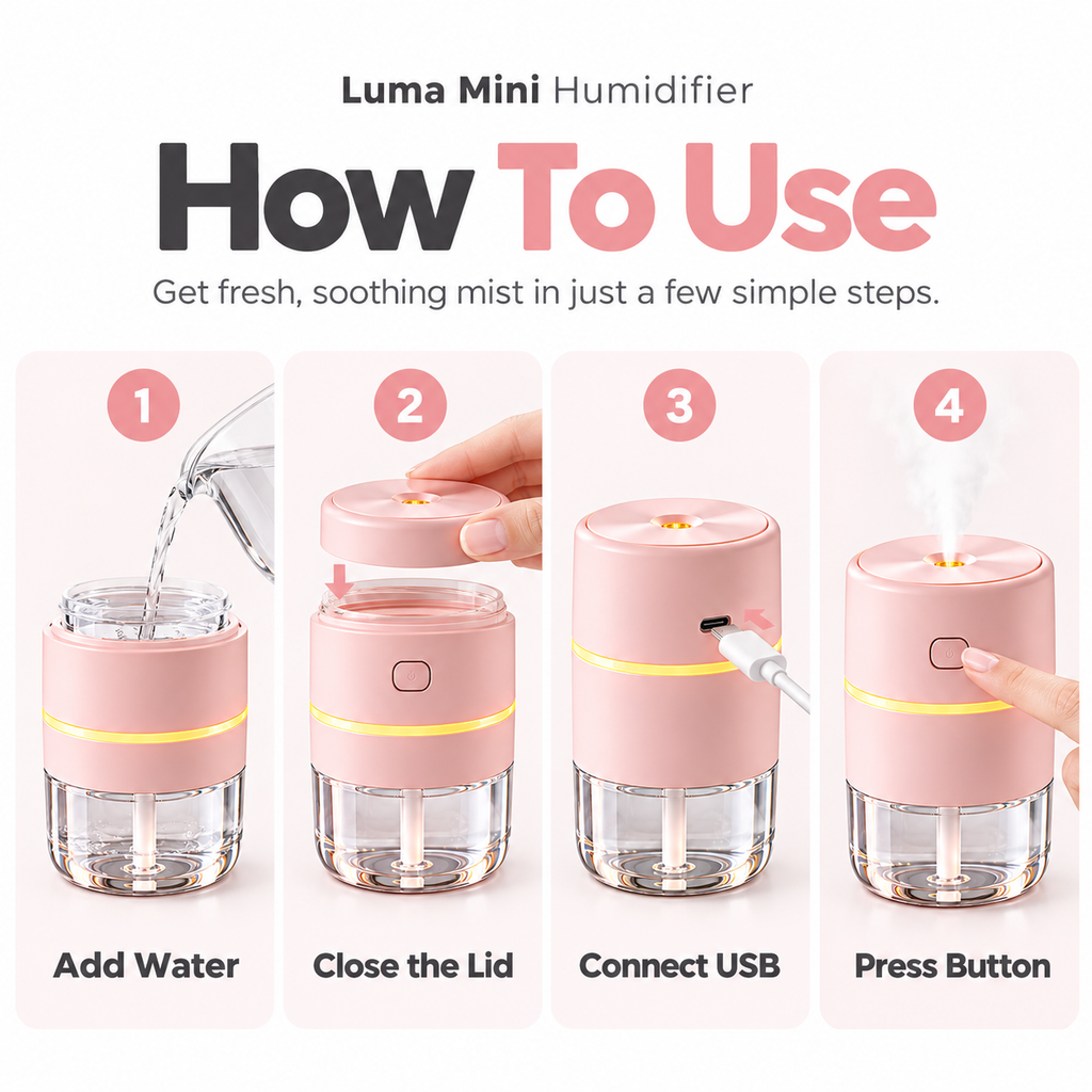 Luma Mini Humidifier – how to use