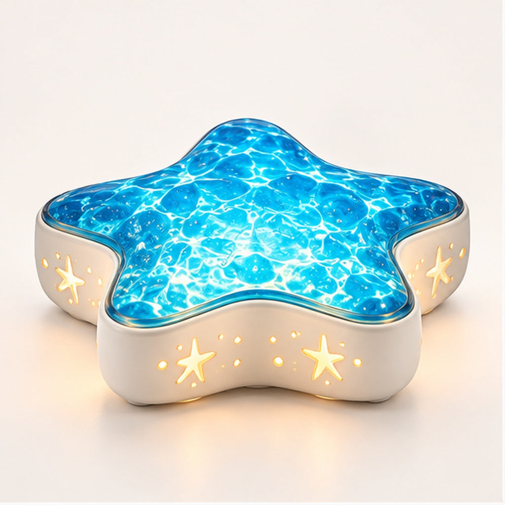 The Mare Starfish Projection Lamp – correct starfish-shaped product image