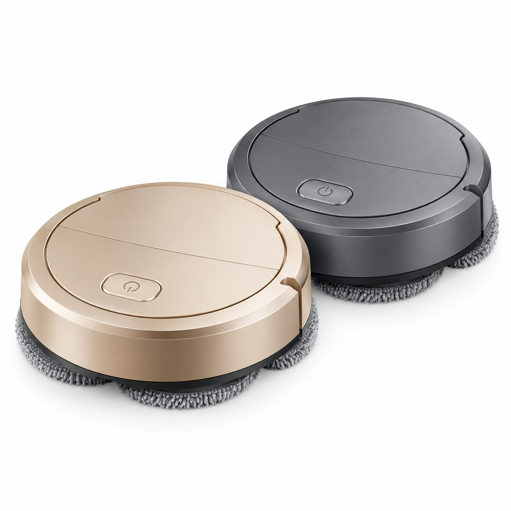 The Nori Automatic Mopping Robot – Gold and Grey color options