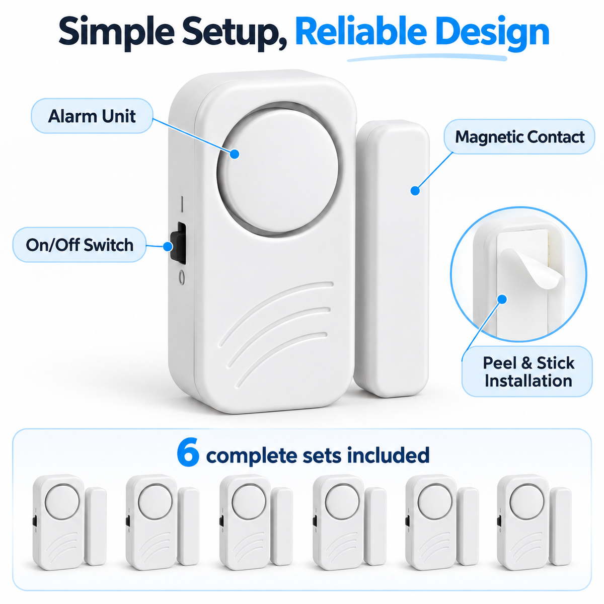 Securis easy installation and reliable design