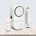 The Securis Single Door & Window Alarm – white 90dB magnetic alarm with LR44 batteries