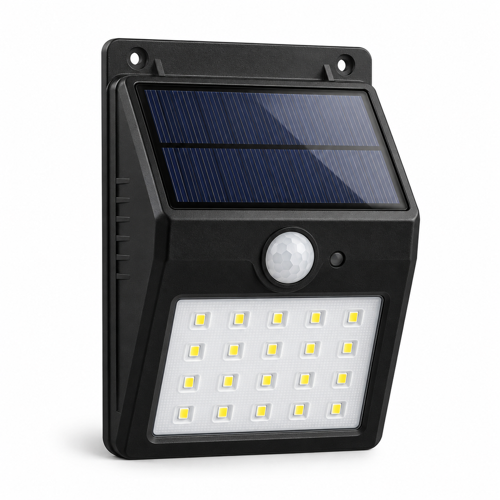 Solen 20-LED Solar Motion Sensor Light on white background