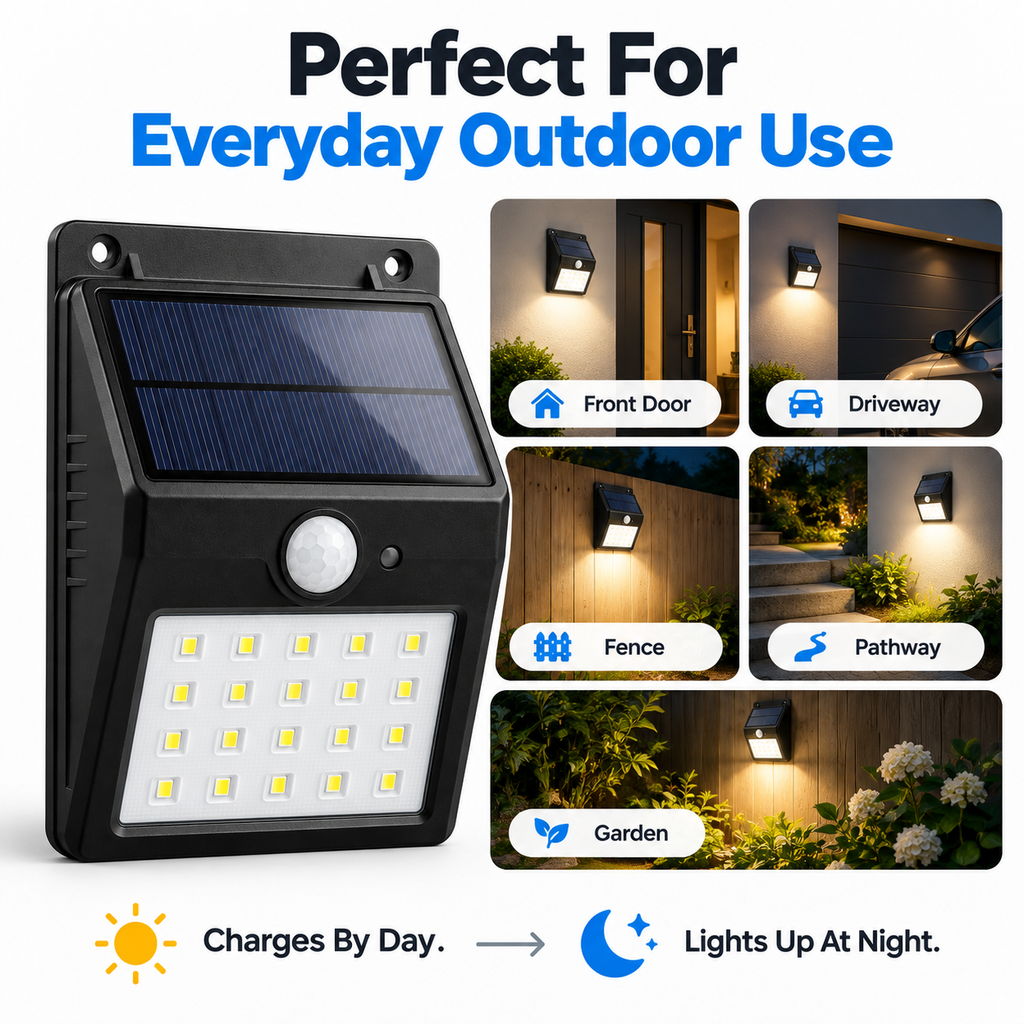 Solen solar light outdoor use cases