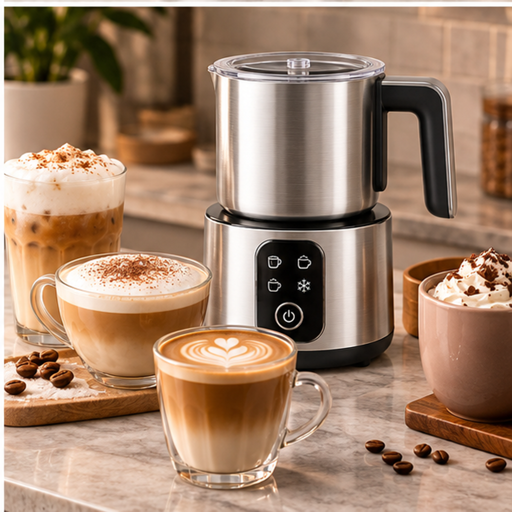 Velo Electric Milk Frother – café-style drinks at home